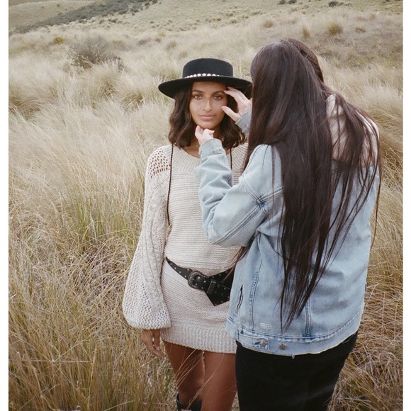 Spell Carmen Knit Dress - Picture 2 of 16